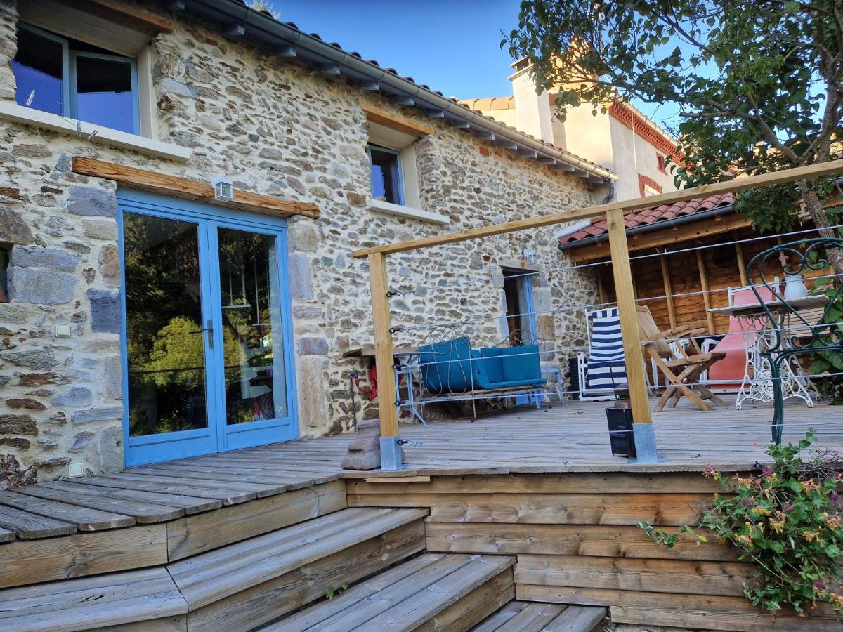 La Maison Du Vigneron Auzon エクステリア 写真